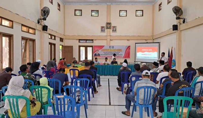 Sosialisasi Pilkades Serentak 2026 dan Pembentukan Panitia Pilkades Desa Gegelang Digelar