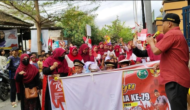 Peringatan Kemerdekaan RI Ke-79, Desa Gegelang Gelar Upacara Bendera yang Ketiga Kali